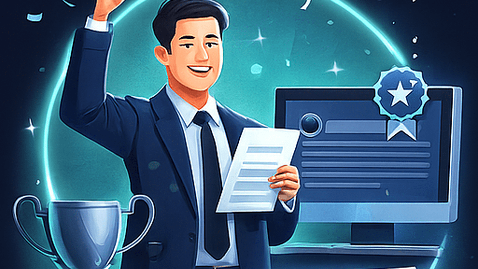 Markets dashboard visual with results timeline